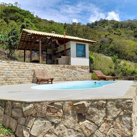 Chale Com Agua De Nascente E Com Vista Panoramica Villa Lumiar Ngoại thất bức ảnh