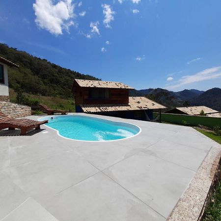 Chale Com Agua De Nascente E Com Vista Panoramica Villa Lumiar Ngoại thất bức ảnh