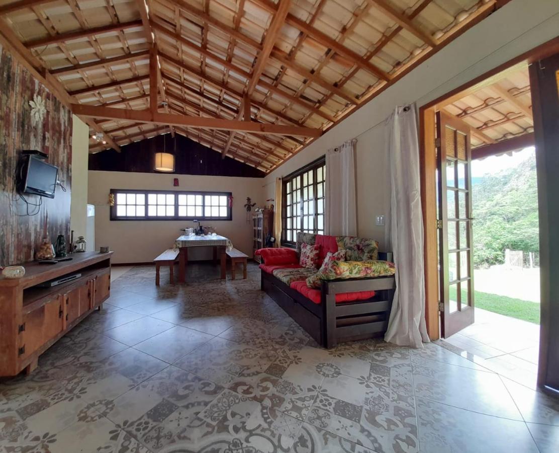 Chale Com Agua De Nascente E Com Vista Panoramica Villa Lumiar Ngoại thất bức ảnh