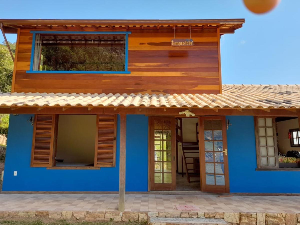 Chale Com Agua De Nascente E Com Vista Panoramica Villa Lumiar Ngoại thất bức ảnh