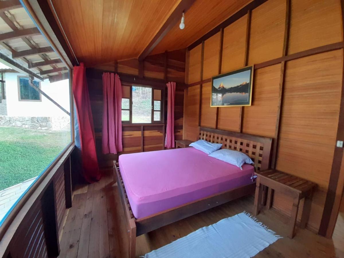 Chale Com Agua De Nascente E Com Vista Panoramica Villa Lumiar Ngoại thất bức ảnh