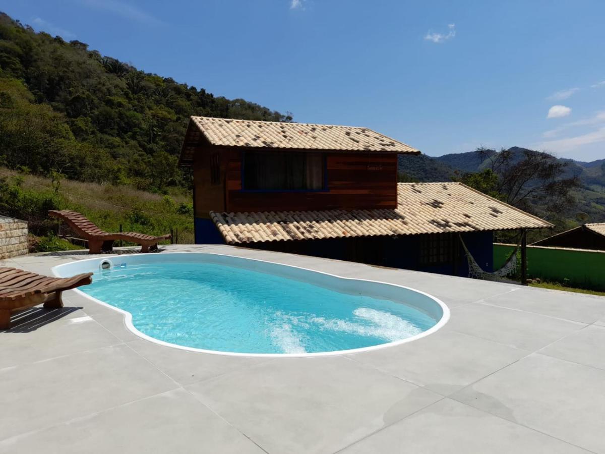 Chale Com Agua De Nascente E Com Vista Panoramica Villa Lumiar Ngoại thất bức ảnh